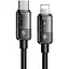 Кабель Mcdodo Auto Power Off Type-C to Lightning Transparent Data Cable 1.2 м CA-3160 Чорний - мініатюра 1