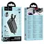 Зарядное устройство + павер банк Hoco J148 Handy PD power bank with cable 5000mAh 20W черный - миниатюра 2