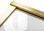 Душові двері Rea Hugo 120 розпашні brushed gold REA-K6610+REA-K8411, прозорий, золотий - мініатюра 6
