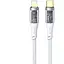 Кабель Usams SJ573 Type-C To Lightning PD 20W Transparent Data Cable Icy Series 1.2 м Білий - мініатюра 1
