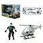 Военный набор Вертолет, аксессуары, 27.5x11.5x18 см - миниатюра 1