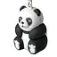 Брелок-фонарик Munkees 1103 Panda LED (1012-1103-BW) - миниатюра 3