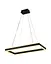 Стельова світлодіодна люстра QQD3093 (Чорний) - мініатюра 1