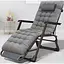 Розкладне крісло ліжко з подушкою Leobro Темно-сірий (LB-FCB-G1-GRY) - мініатюра 1