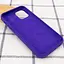 Чохол Epik Silicone Case Full Protective AA для Apple iPhone 12 Pro/12, 6.1 Фіолетовий/Ultra Violet - мініатюра 3