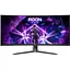 TFT 34" AOC AG346UCD, QD-OLED, UWQHD, 175Гц, 0,03мс, вигнутий, HDMIx2, DP, USB-hub, HAS, чорно-сірий - миниатюра 5