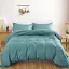 Простирадло MirSon Satin Light Pro 10-015 Sea wave 180x220 см (2200010176315) - мініатюра 2