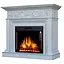 Каминокомплект ArtiFlame RESIDENCE AF28S БЕЛЫЙ ДУБ БЬЯНКО, ПАТИНА СЕРЕБРО - миниатюра 2