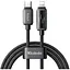 Кабель Mcdodo LED Display USB-C to Lightning 36W Data Cable 1.2 м Чорний - мініатюра 1