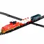 Детская железная дорога Electric Train со звуком и светом на 20 деталей (2099-3) - миниатюра 3