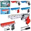 Конструктор Метал Пістолет, інструменти, резинки, 200-210 деталей, (В асортименті) - мініатюра 2