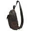 Рюкзак слинг кожаный с передним карманом для телефона TARWA 29х17х8 см sum0028233 - миниатюра 4