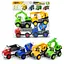 Набір машин "Будівельна техніка" 4 штуки, розмір машинки 10см 090A-67 - мініатюра 1