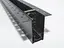 Рейлинг-шинопровод для магнитной трековой системы, для скрытой установки - миниатюра 1