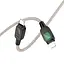 Кабель Hoco Stone PD silicone intelligent power-off charging data cable U124 1 м 27W - мініатюра 3