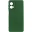 Чохол TPU Getman Liquid Silk Full Camera для Motorola Moto G24 Зелений / Dark green - мініатюра 1