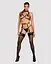 Портупея на грудь Obsessive A740 harness black, искусственная кожа - миниатюра 3