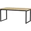 Стіл для переговорів лофт ОП-182 Orange-Line 1600х800х750 Чорний/Дуб евок прибережний - мініатюра 1