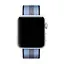 Ремінець Creasted для годинника Apple Watch 38 мм 40 мм нейлоновий з пряжкою, Blue with dark blue - мініатюра 2