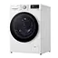 Стиральная машина LG фронтальная 105 кг 1400 A+++ 57 см дисплей пара инвертор белый - миниатюра 5