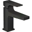 Змішувач Hansgrohe Metropol 100 для умивальника з донним клапаном push-open Matt Black 32500670 Чорний матовий - мініатюра 1