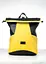 Рюкзак Sambag RollTop MQN чорний з жовтим 41 х 27 х 18 см (24320628) - мініатюра 2