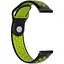 Ремешок DK CDK для Garmin Forerunner 255 / 255 Music 22mm Silicone Sport Band Nike (011907) (black / green) - миниатюра 2