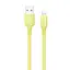 Кабель USB AM - Lightning, 1 м, жовтий, ColorWay, 2.4A (CW-CBUL043-Y) - мініатюра 1