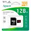 Карта памяти MicroSDHC 128GB UHS-I Class 10 Apacer + SD adapter (AP128GMCSX10UB-R) - миниатюра 2