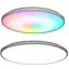 Потолочный LED светильник Ceiling Lamp Smart с RGB-подсветкой и пультом управления 24 Вт. - миниатюра 1