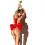 Еротичний костюм D&A Боді та бант Подарунок XS/L - мініатюра 3