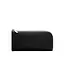 Кожаный портмоне-купюрник на молнии 14. черный - миниатюра 11