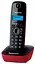 Радіотелефон Panasonic KX-TG1611UAR чорний/червоний - мініатюра 1