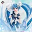 Фігурка Bandai Ichiban Kuji Vocaloid Хацуне Міку Вокалоїд SNOW MIKU 18 см B HM SIC 18 - мініатюра 2