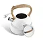 Якісний металевий чайник із свистком Edenberg EB-8808 із нержавіючої сталі для газової плити білий - мініатюра 5
