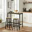 Барний стіл та 2 барні стільці Leobert Kidol в стилі Loft натуральний - мініатюра 2