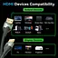 Кабель Vention HDMI-HDMI V 2.1 1.5 м (ALOGG) - мініатюра 5