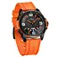 Часы наручные мужские Naviforce Young Orange Черный (3492) - миниатюра 6