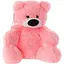 Плюшевый мишка Alina Бублик 55 см розовый - миниатюра 1