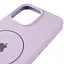 Чохол Epik Silicone Case Full Protective AA V2 with MagSafe для Apple iPhone 14, 6.1 Бузковий/Lilac - мініатюра 4