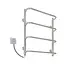 Электрический полотенцесушитель Kosser Скоба 600x500/4 ЕL рег. ДС08EL, Хром, Левое - миниатюра 1