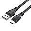 Кабель ACEFAST C8-04 USB-A to USB-C charging data cable Black - мініатюра 3