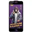 Захисне скло 5D Anti-static Purple (тех.пак) для Apple iPhone 7 / 8 / SE (2020) (4.7) Чорний - мініатюра 1