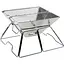 Мангал AceCamp Charcoal BBQ Grill To Go Medium Серебристый - миниатюра 1