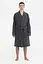 Халат-кимоно unisex Lotus Home - Bold Microcotton antrasit махровый S - миниатюра 2
