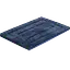 Килимок для ванної кімнати - екстра м’який, абсорбуючий, міцний, прорезинений - 40 x 60 см Синій - мініатюра 1