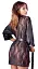 Пеньюар Cottelli Collection Lingerie Lace Kimono S/M черный - миниатюра 2
