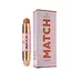 Хайлайтер і рум'яна Bogenia Match Stick Highlighter & Blush комбіновані, стік (BG637), 02 Світло-бежевий / Світло-вишневий - мініатюра 1