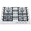 Рабочая поверхность Fabiano FHG 14-44 VGH-T White glass - миниатюра 1
