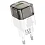 МЗП Hoco C131A Platium PD30W+QC3.0 (1USB-A/1C) Transparent black - мініатюра 1